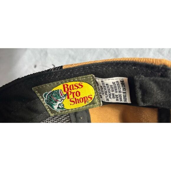 Bass Pro Shops Ball Cap Hat Brown One Size Adjustable Unisex Adult Mesh - Picture 8 of 8